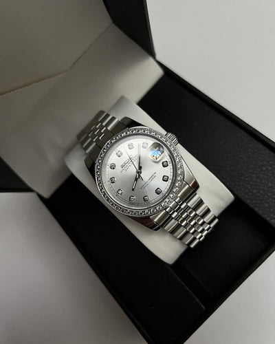 SEIKOLUXE DATEJUST – White Diamond Edition